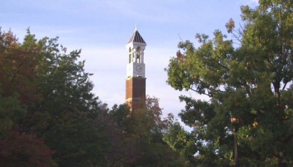 tower at Purdue University