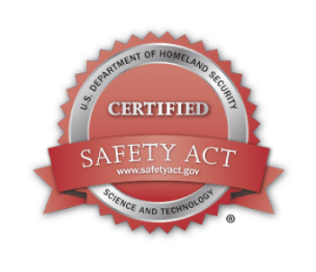 homeland security certified safety act badge
