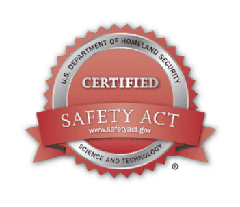 homeland-security-red-badge homeland security certified safety act badge