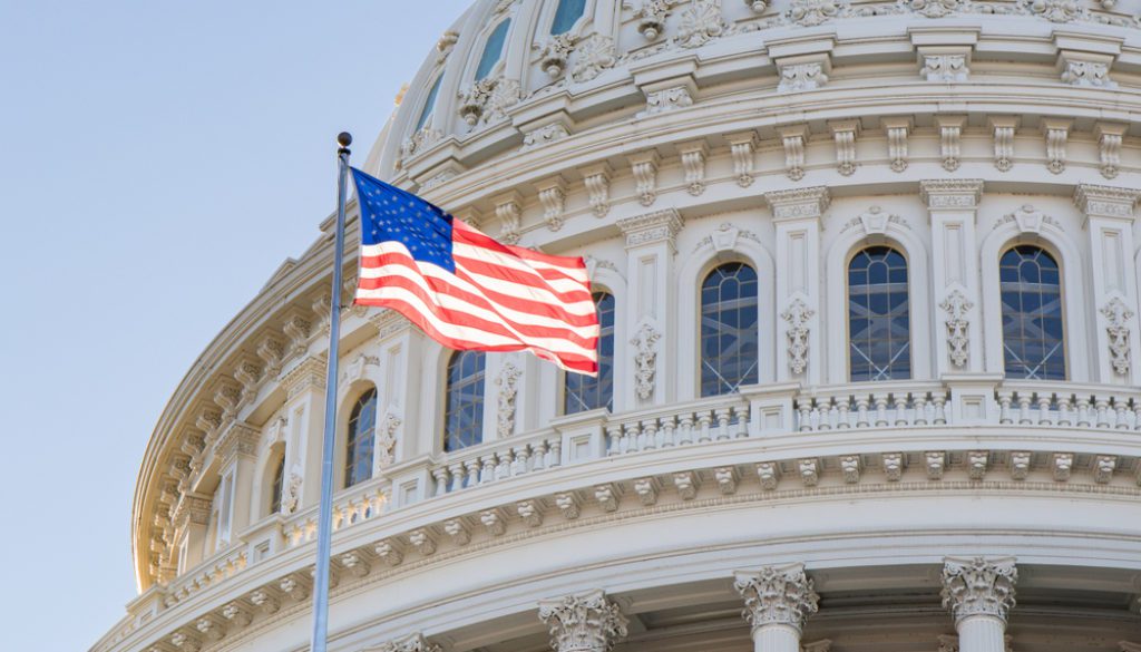 Close Up Photo Of The Capitol Building Rotunda In Washington