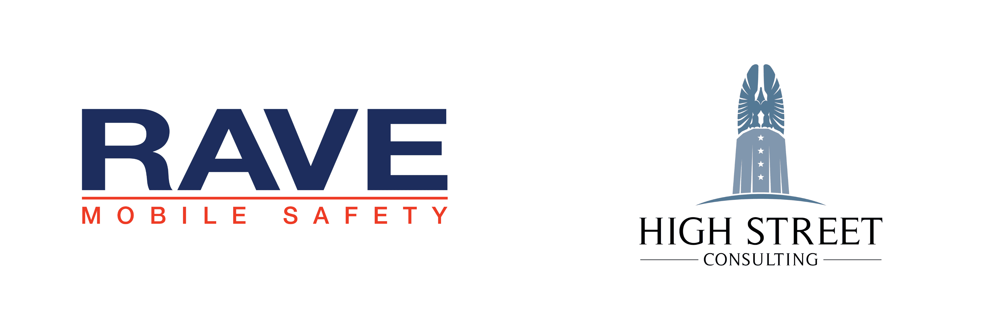 Rave Mobile Safety and High Street Consulting logos